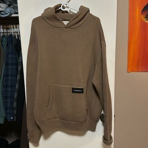 Young la knitted hoodie. Size medium.